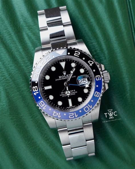 rolex gmt master ii batman price singapore|rolex batman price chart.